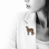 Cheetah Brooch (I)