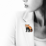 Red Panda (III) Brooch