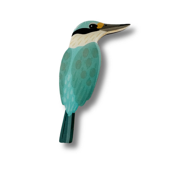 Sacred Kingfisher Brooch