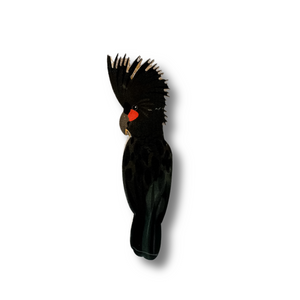 Palm Cockatoo Brooch