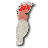 Pink Cockatoo Brooch