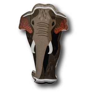 Asian Elephant (I) Brooch