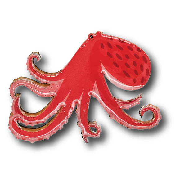 Octopus Brooch