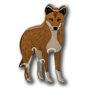 Dingo Brooch