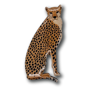 Cheetah Brooch (II)