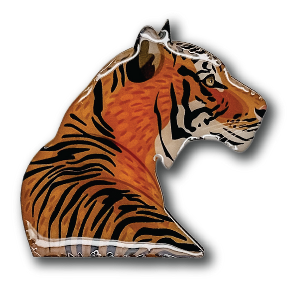 Sumatran Tiger Brooch (II)