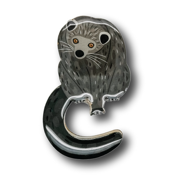 Binturong Brooch