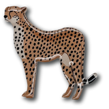 Cheetah Brooch (I)