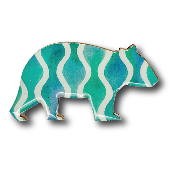 Wombat (Design) Brooch